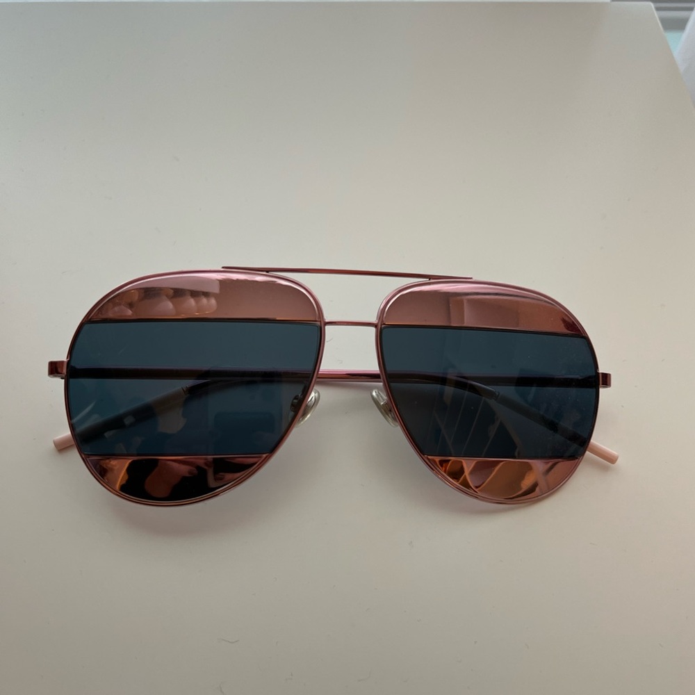 Metal Split 1 Aviator Sunglasses
